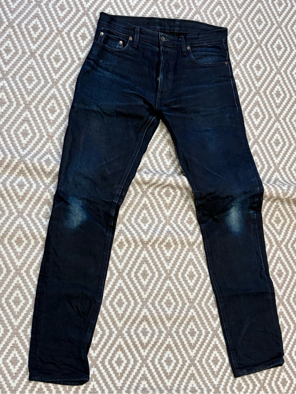 3Sixteen Japanese 14.5 oz Raw Selvedge Denim Jeans Indigo 32x30